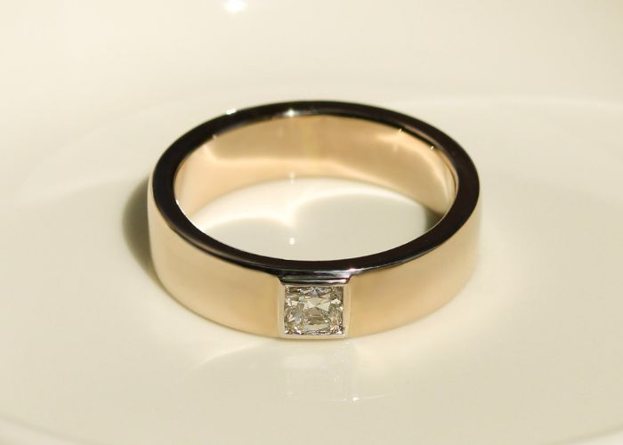 cremation diamond ring mens'