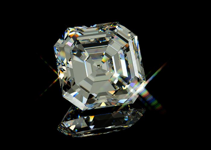 Asscher cut diamonds